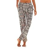 Generisch leichte Sommerhose Damen Sommerhose Damen leicht 3/4 Linen Pants...