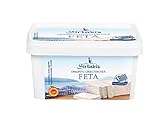 Sirtakis Feta Schafskäse - 1x 400g Behälter - Schafkäse Fetakäse...