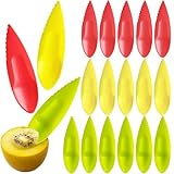 16 Stück Kiwi Kunststoff Löffel, Kiwilöffel Kiwi Messer Plastic...