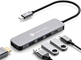 NOVOO USB C Hub Adapter MacBook Pro/Air M1 Adapter mit 4K HDMI,100W PD,3 x...