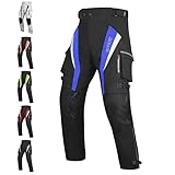 Motorradhose für Damen und Herren, gepanzerte Cordura-Überhose, Enduro,...