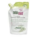 Sebamed Flüssig Wasch-Emulsion Olive Nachfüllbeutel 400 ml, die...