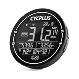CYCPLUS Fahrradcomputer GPS Fahrradtacho Kabellos, IPX6 Wasserdicht Fahrrad...