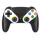 Bonacell RGB Wireless Controller für PS5 Pro/Slim/PC, Back Paddles...