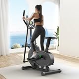 Yonisee 2 in 1 Crosstrainer für Zuhause, Ellipsentrainer mit Ergonomischem...