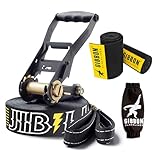 Gibbon Slacklines JibLine 15m Trickline Set inkl. Ratschenschutz |...
