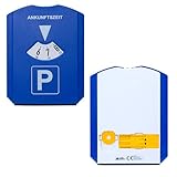 BIGtec Parkscheibe Auto Parkuhr mit Eiskratzer Schreibenkratzer...