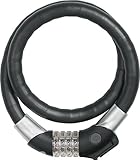 ABUS Kabelschloss Steel-O-Flex Raydo Pro 1460/85 KF - Fahrradschloss-Set...