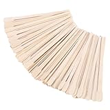 Mynoozi 200 Stück Holz Wachs Sticks, Holzspatel Waxing Klein, Wachs Spatel...