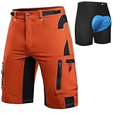 Cycorld MTB Hose Herren Radhose, Schnelltrocknend Mountainbike Hose...