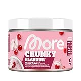 MORE Chunky Flavour vegan, Cherry Yoghurt, 250 g, Geschmackspulver zum...