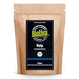 Kelp Pulver Bio hochdosiert - 200g - Natürliches Jod - Kelpalgen -...