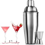 Cocktail Set 25 oz / 750 ml, Cocktail Shaker Edelstahl Cocktail Shaker...