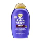 OGX Biotin und Collagen Shampoo 385 ml,reichhaltiges Haarshampoo für 72h+...