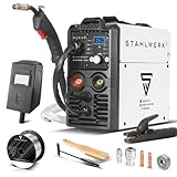 STAHLWERK Schweißgerät MIG MAG 160 M IGBT - Vollsynergisches 5 in 1...