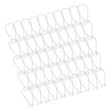 50pcs Robuste Tränenförme Ohrdrahtanschlüsse Accessoire Teardrop...