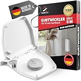 Raumhero 14mm Rolladen Gurtwickler Aufputz - leises Rollen (100% Made in...