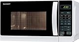 Sharp R642WW 2-in-1 Mikrowelle mit Grill / 20 L / 800 W / 1000 W Quarzgrill...