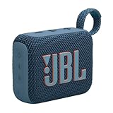 JBL Go 4 - Blau – Tragbare Bluetooth-Lautsprecher-Box mit JBL Pro Sound,...