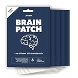 Lifebio Brain Patch - Für kognitive Leistung, Gehirngesundheit,...