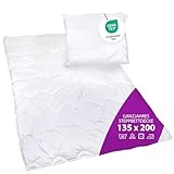 AddLiving Premium Steppbettdecke 135x200 cm & Kopfkissen 80x80 cm Set |...