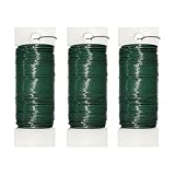 3 Stück Floristendraht Eisen Flexibel Basteldraht Blumendraht Zubehör...