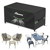 BEEWAY Gartenmöbel Abdeckung Wasserdicht V2.0 120x90x73cm, Schutzhülle...