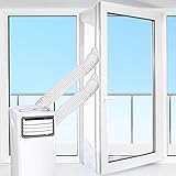 HOOMEE Tür- und Fensterabdichtung für mobile Klimageräte, Klimaanlagen,...