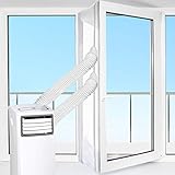 HOOMEE Tür- und Fensterabdichtung für mobile Klimageräte, Klimaanlagen,...