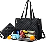 ALANTOP Tragetasche für Damen mit 39,6 cm (15,6 Zoll) Laptopfach,...