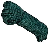 Juteseil, 10 mm x 20 m, umweltfreundliche Hanfschnur zum Binden und...