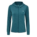 donhobo Damen Laufjacke Sportjacke Langarm Trainingsjacke Full Zip...