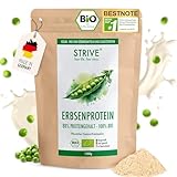 STRIVE ERBSENPROTEIN | 100% BIO | Vegan | 88% Proteingehalt mit allen...
