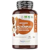 BIO Pilz Komplex - Mischung aus 8 Pilzen - 180 vegane Kapseln mit...