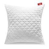 Softimi Gestepptes Premium Kissen 80x80 cm Antiallergisch - Anti-Milben -...