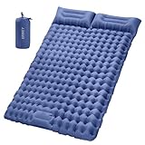 ERWEY Isomatte Selbstaufblasend 2 Personen 200x135 cm Ultraleicht Camping...