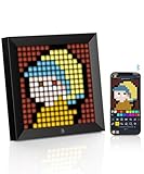 Divoom Pixoo Pixel Art Digitaler Bilderrahmen, Programmierbares 16 * 16 RGB...