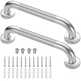 Gotega 2 Stück Haltegriff Dusche, 30 cm Haltegriffe für Senioren, 304...