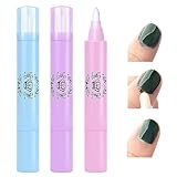 3x Pack Nagellack Entfernung Stifte mit Baumwollköpfen, Nail Art Maniküre...