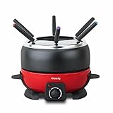 H.Koenig ALP1800 elektrisches Fondue Set / 6 Personen / 6 Fonduegabeln /...