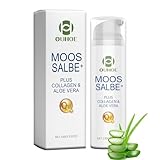 Anti Falten Creme Moossalbe - Moss Ointment Plus Mit Kollagen, Aloe Vera -...