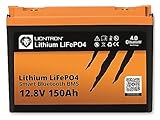 LIONTRON LiFePO4 12,8V 150Ah LX; 1920Wh;  3000 Zyklen bei 90%...