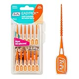 TePe EasyPick Dental Picks, Orange, ISO XS-S, 60 Stk., effiziente Reinigung...