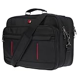 Christian Wippermann Hochwertige Flugbegleiter Arbeitstasche Herrentasche...