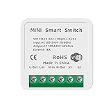 Smart Switch Smart WiFi Schalter Lichtschalter Relais Modul Fernbedienung...