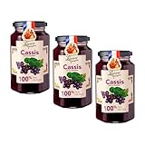 Georgelin | Schwarze Johannisbeermarmelade 100 % Fruchtzucker | Schwarze...