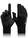 TRENDOUX Winterhandschuhe Herren Damen: Unisex Antirutsch Thermo Handschuhe...