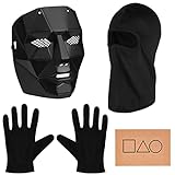 Balinco The Game Maske + Sturmhaube + schwarze Handschuhe + 1x Spielkarte...