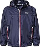 CMP - Regenjacke aus reißfestem Polyester für Kinder, Marine, 152