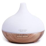 ASAKUKI 300ml Aroma Diffuser für Duftöle, Premium Ultraschall...